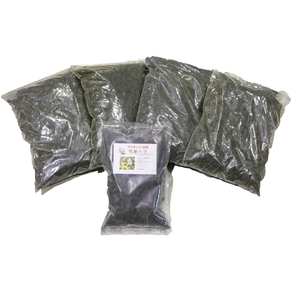 竹炭バラ4kg / Bamboo Charcoal Separate 4kg